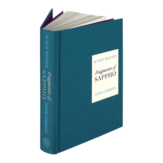 Folio Friday: If Not, Winter (Fragments of Sappho) – Roof Beam Reader