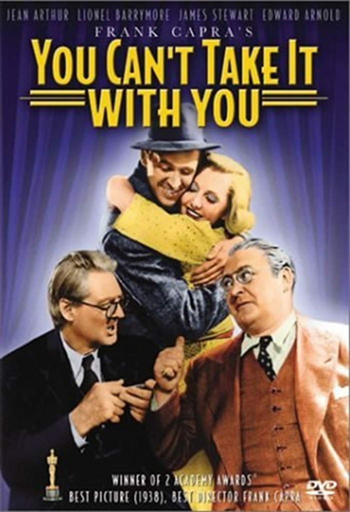 Cover image for Frank Capra's film, You Can't Take It with You, starring James Stewart. 